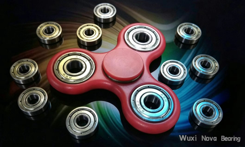 High-precision 608 bearings for fidget spinners, smooth spinning micro ball bearings for toys and gadgets .jpg