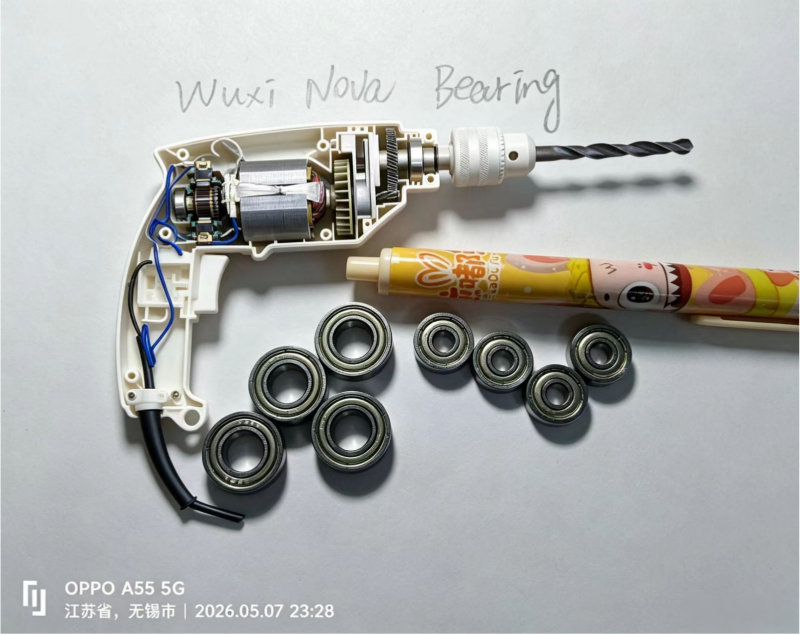 Precision miniature bearings for power tools - electric drill internal components with Wuxi Nova Bearing .png
