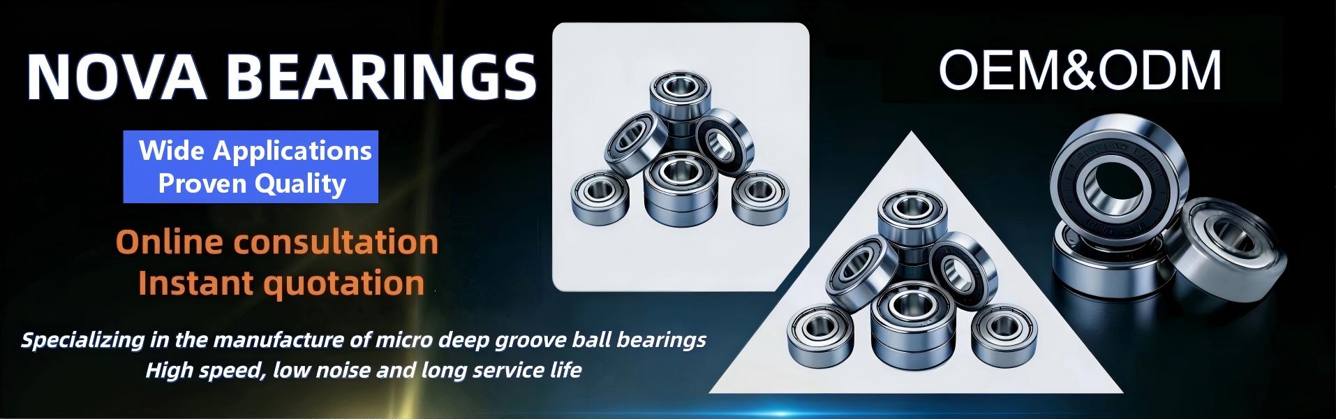 High Precision Miniature Bearings 1mm-30mm