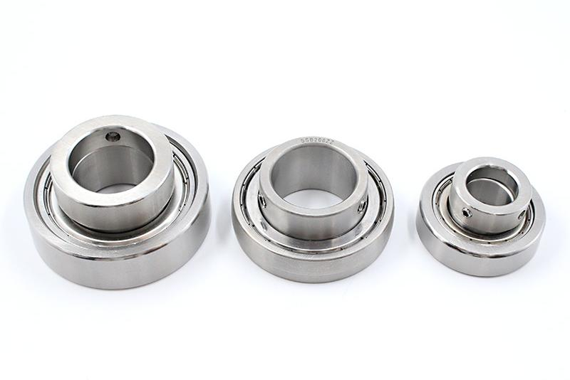 UC Series Insert Ball Bearing / Set Screw Locked Spherical Outer Race Bearing